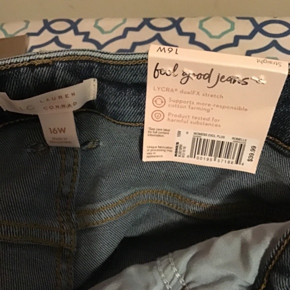 🔥LAUREN CONRAD, NWT, rise=12, length=27, waist=18 inches, (16w) - Picture 5 of 5